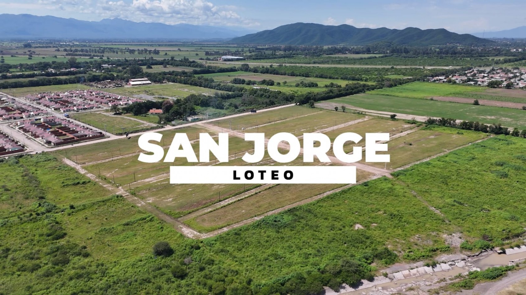 TERRENO EN VENTA EN LOTEO SAN JORGE! ZONA SUR!